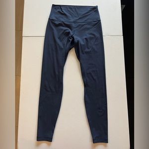 Lululemon Align High Rise Ribbed Tight True Navy